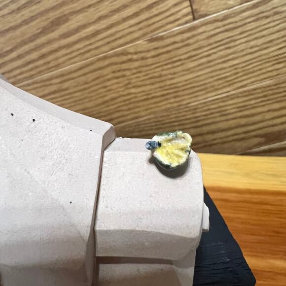 Vintage A. Torreon Rhino Signed Artisan Sculpture Figurine Ceramic 4" Uruguay - Picture 7 of 10